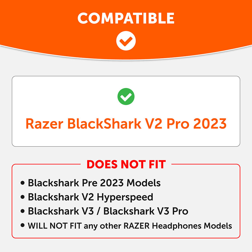 Razer Blackshark V2 Pro 2023 Earpads - WC FreeZe Cooling Gel