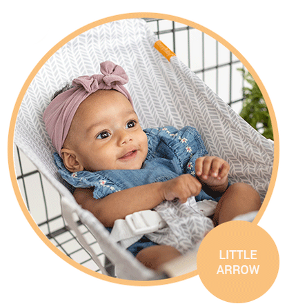 Baby Shopping Cart Hammock | Little Arrow Design