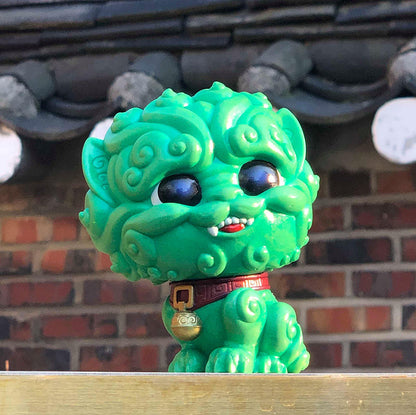 Shi-Shi the Tiny Guardian 4-inch Sofubi Vinyl Figure - Jade Edition