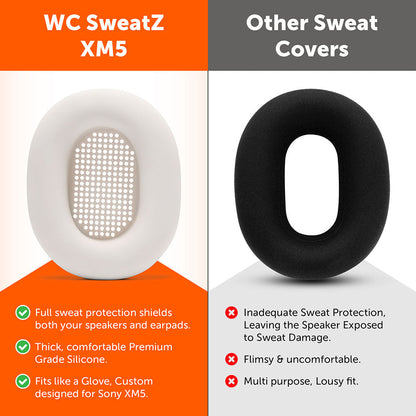 Sony WH-1000XM5 Earpad Sweat Covers - WC SweatZ