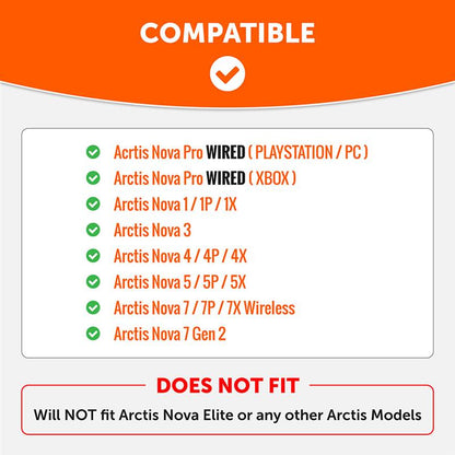 Arctis Nova Earpads - WC StealthZ