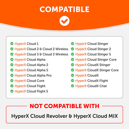 HyperX Cloud FPS Gaming Earpads - WC StealthZ Cloud