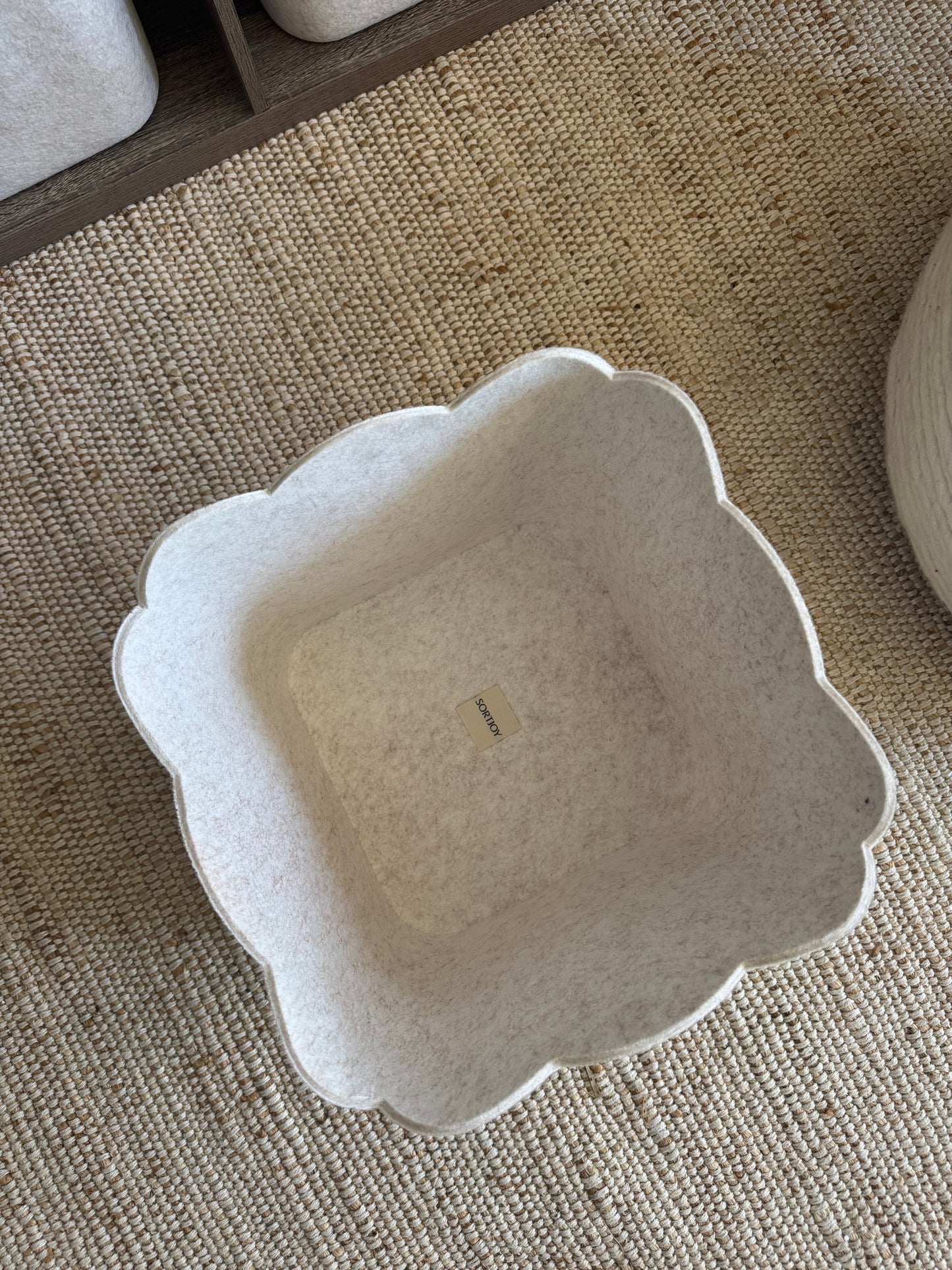 The Scalloped Bin - Original | Set of 3