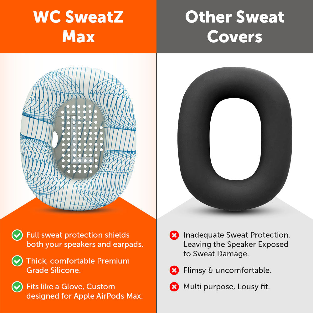 Apple Airpods Max Earpad Sweat Covers - WC SweatZ Max