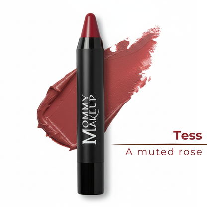 Triple Sticks Lipstick, Cream Blush, and Treatment in Tess