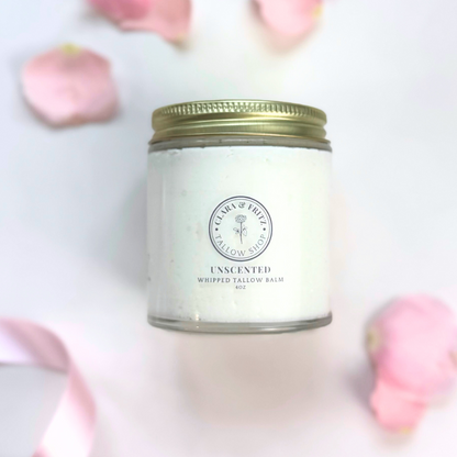 Unscented Whipped Tallow Balm