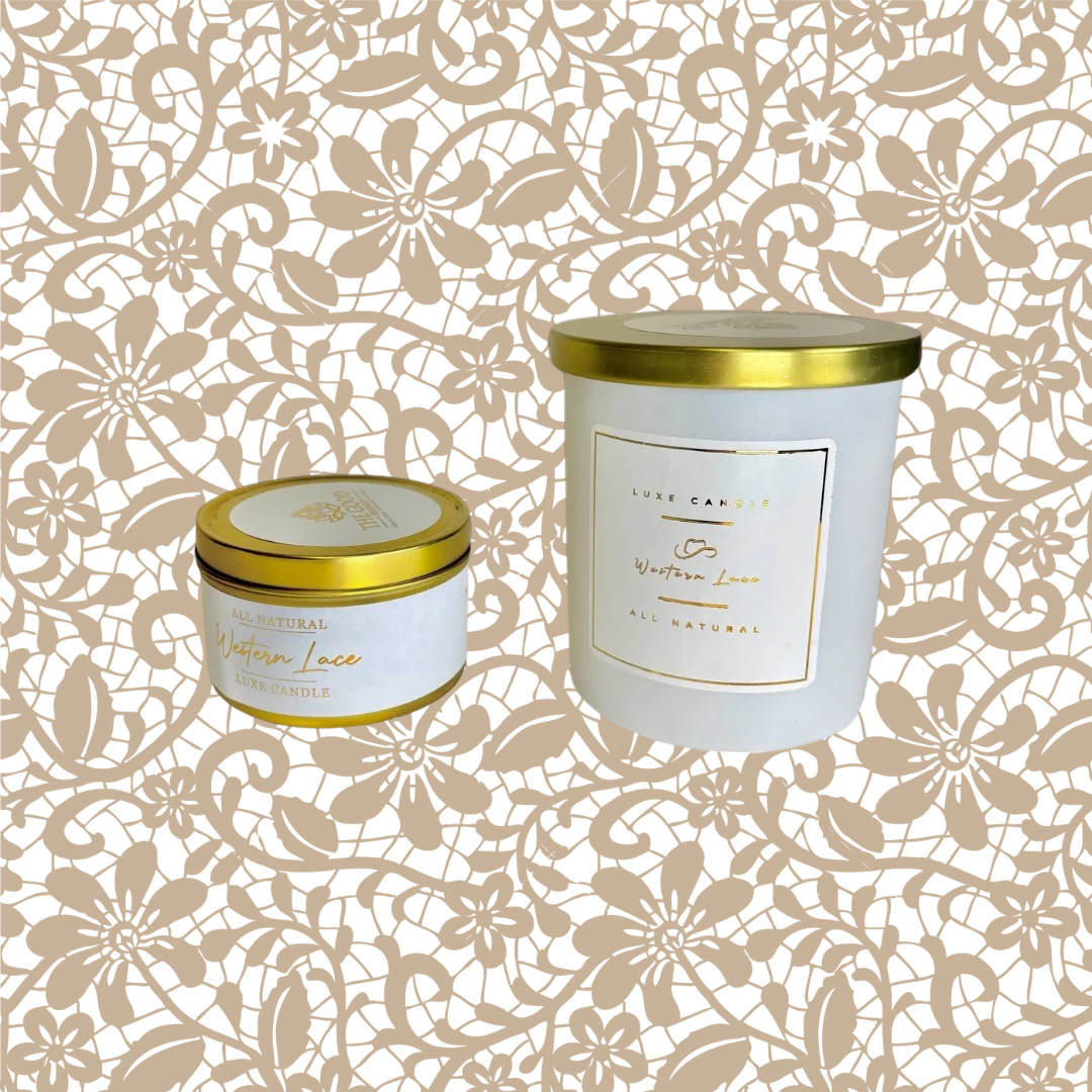 Western Lace Luxe Candle