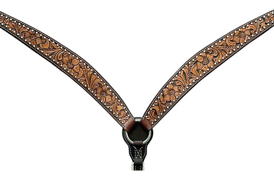 Western Leather Breast Collar