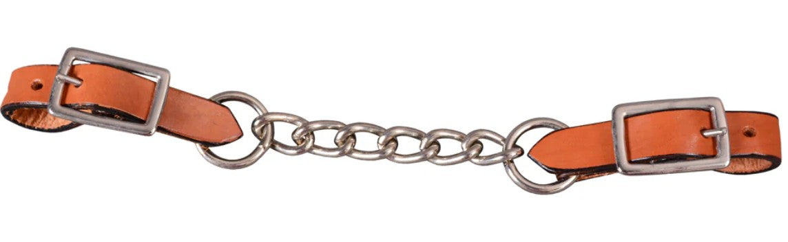 Western leather curbs Straps