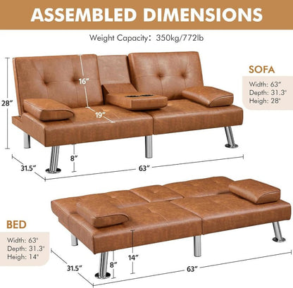 Convertible Sleeper Sofa – Adjustable Couch for Comfort & Versatility