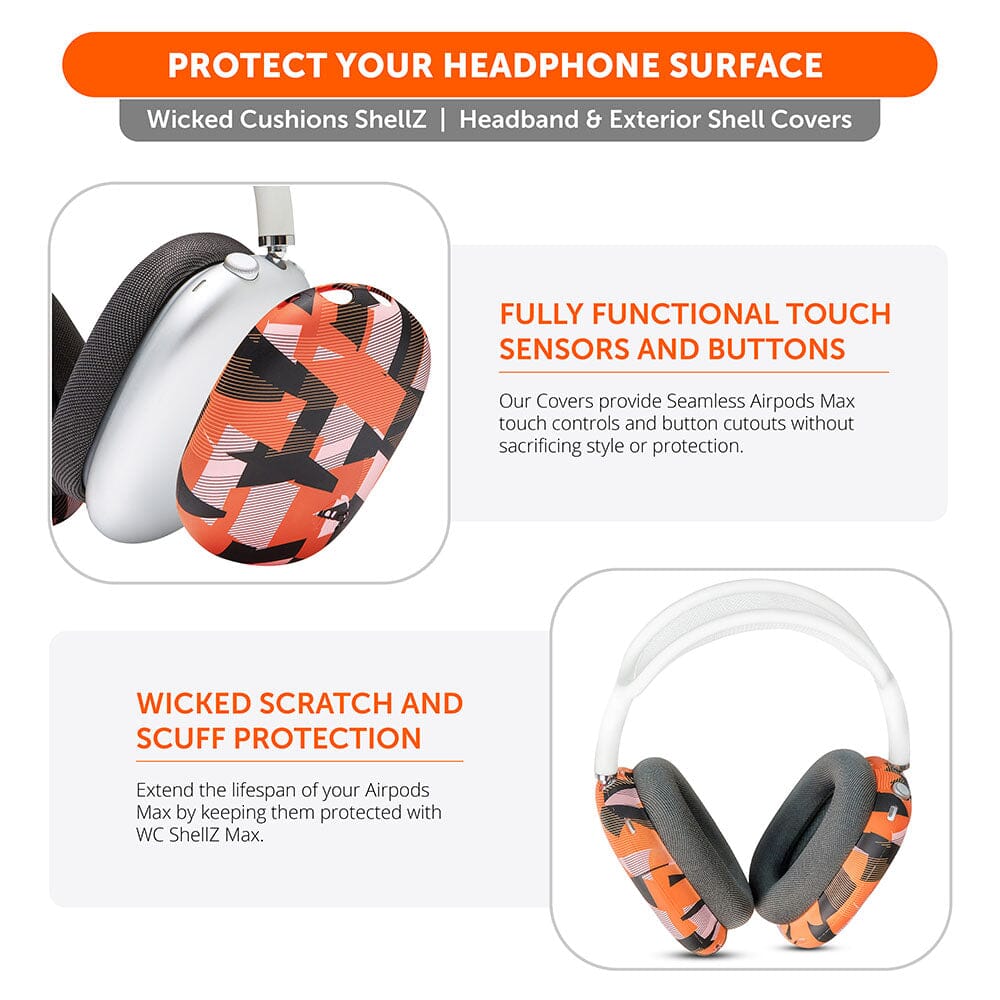 Airpods Max Exterior Shell Covers - WC ShellZ Max