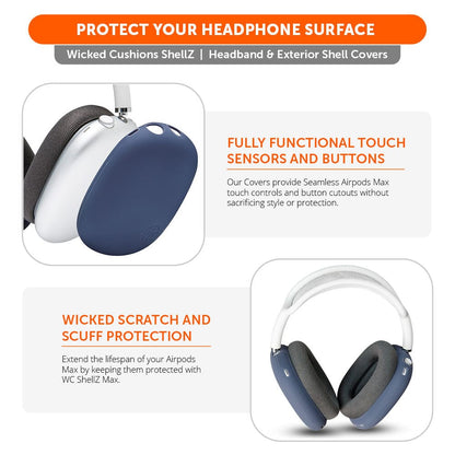 Airpods Max Exterior Shell Covers - WC ShellZ Max