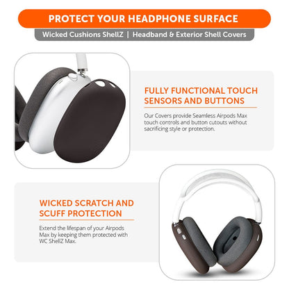 Airpods Max Exterior Shell Covers - WC ShellZ Max
