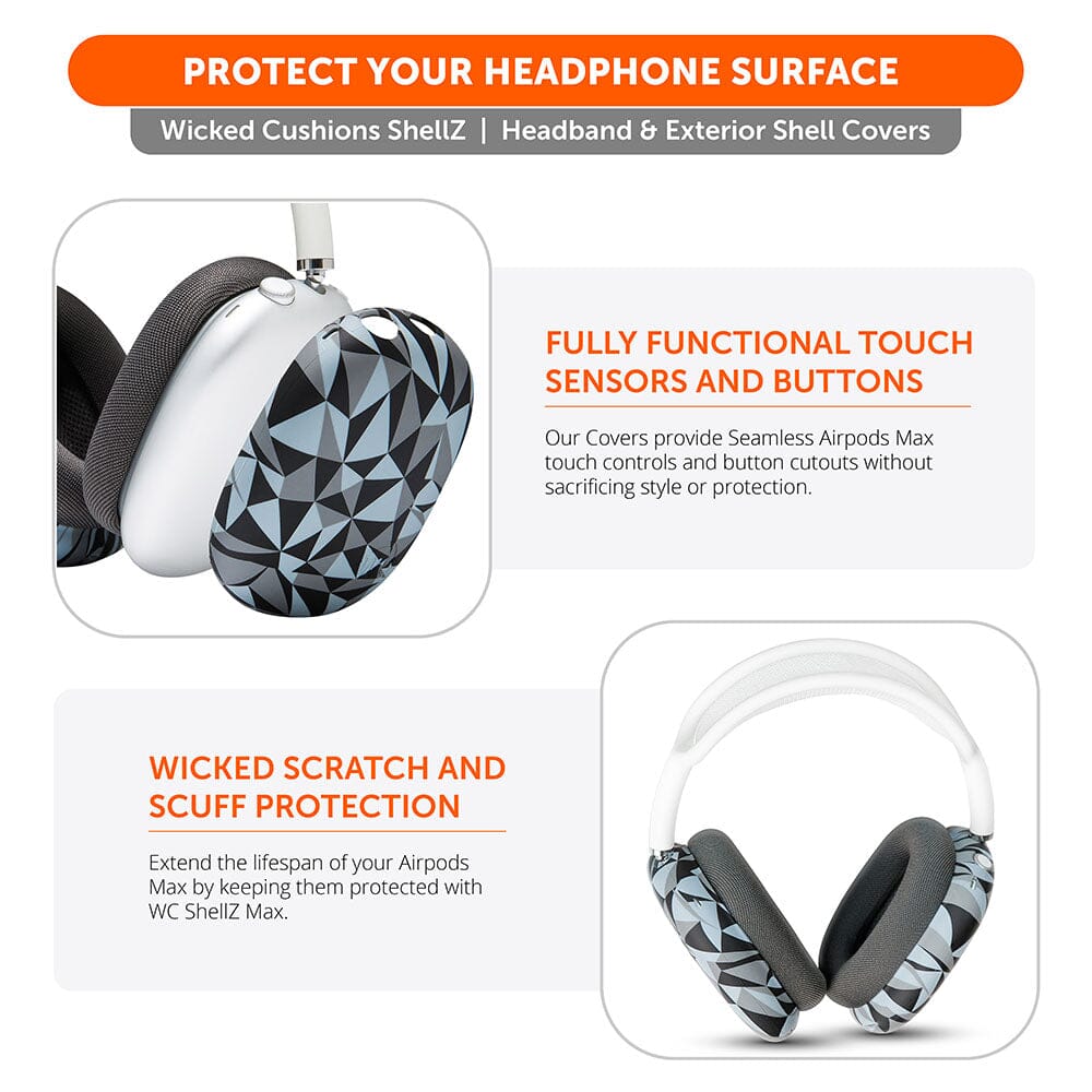 Airpods Max Exterior Shell Covers - WC ShellZ Max
