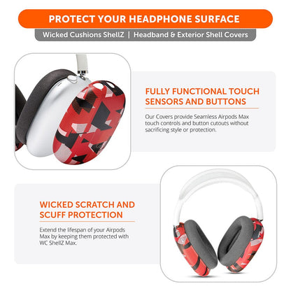 Airpods Max Exterior Shell Covers - WC ShellZ Max