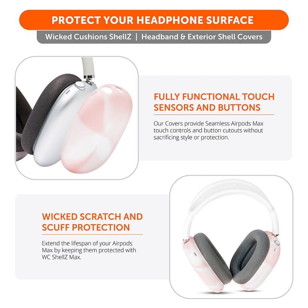 Airpods Max Exterior Shell Covers - WC ShellZ Max
