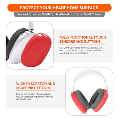 Airpods Max Exterior Shell Covers - WC ShellZ Max