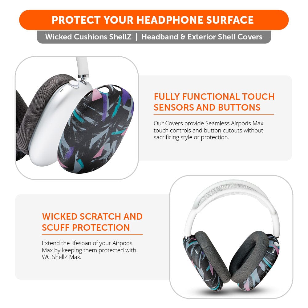 Airpods Max Exterior Shell Covers - WC ShellZ Max