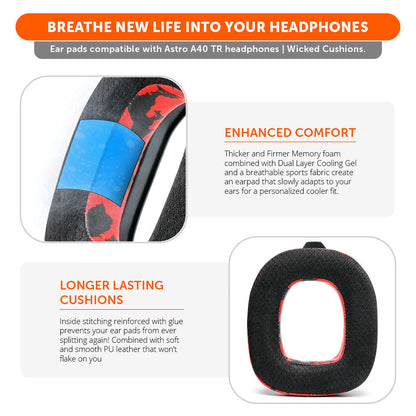 Astro A40 TR Earpads - WC FreeZe Cooling Gel