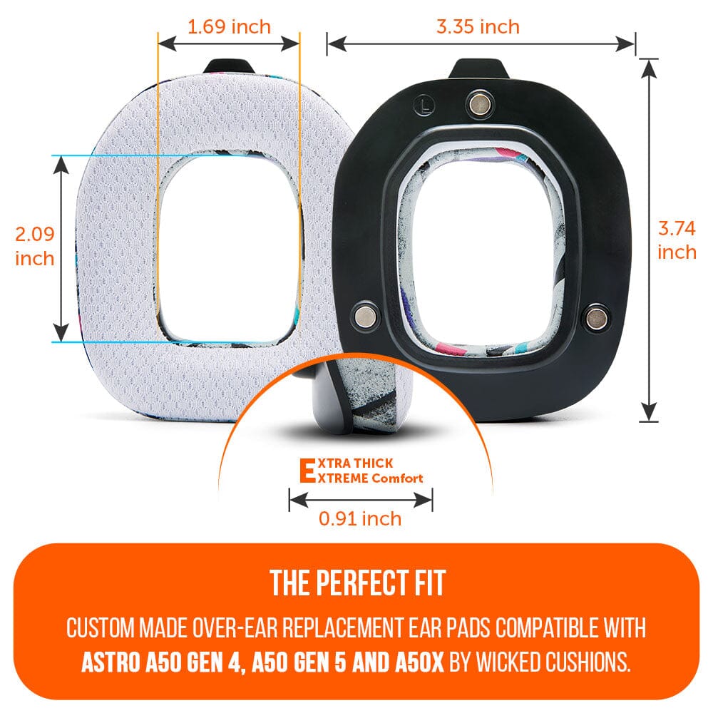 Astro A50 Gen 4, Gen 5 and A50X Earpads - WC FreeZe Cooling Gel