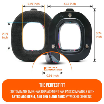 Astro A50 Gen 4, Gen 5 and A50X Earpads - WC FreeZe Cooling Gel