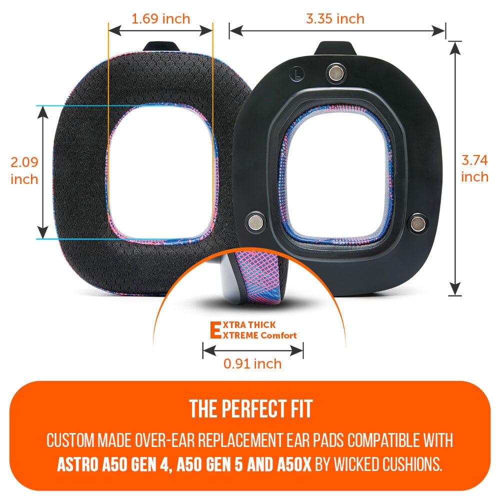 Astro A50 Gen 4, Gen 5 and A50X Earpads - WC FreeZe Cooling Gel