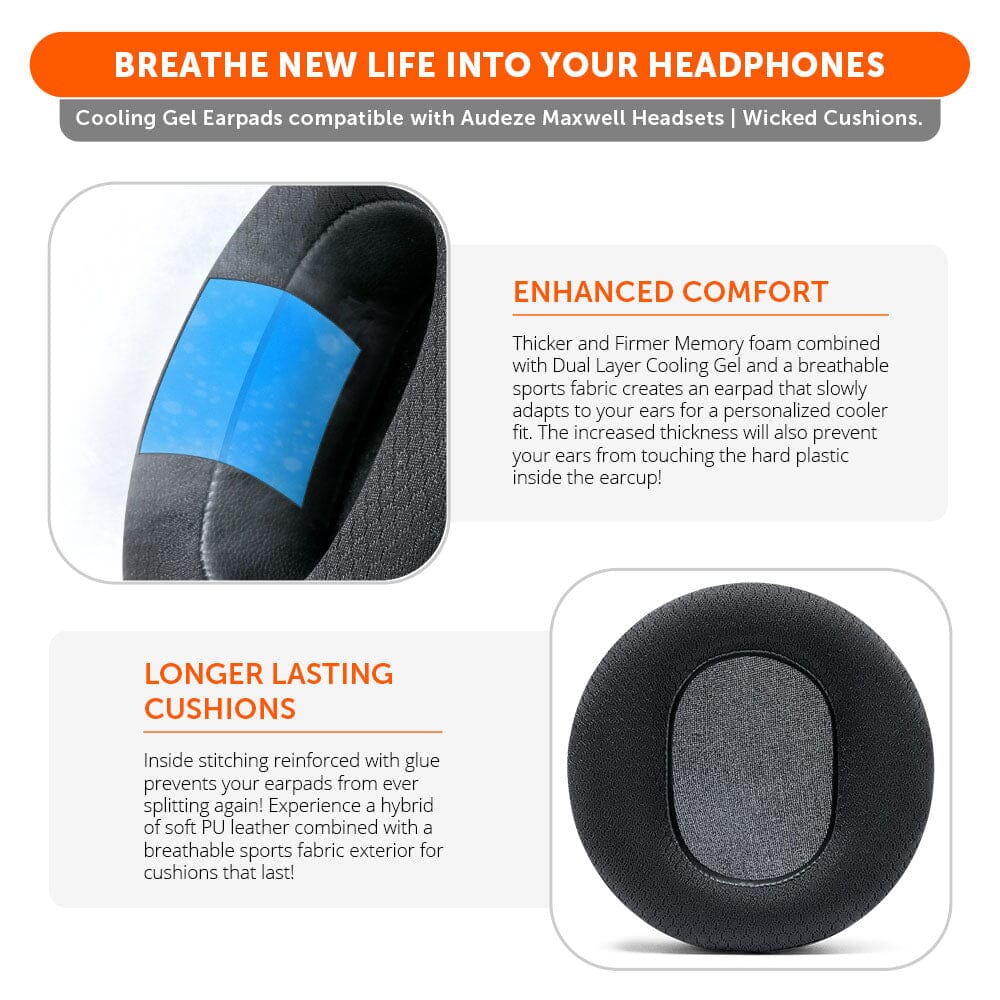 Audeze Maxwell Earpads - WC FreeZe Cooling Gel