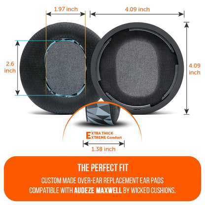 Audeze Maxwell Earpads - WC FreeZe Cooling Gel