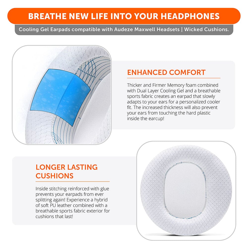 Audeze Maxwell Earpads - WC FreeZe Cooling Gel
