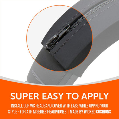 Audio Technica ATH M50X / M40X Headband Cover - WC BandZ ATH