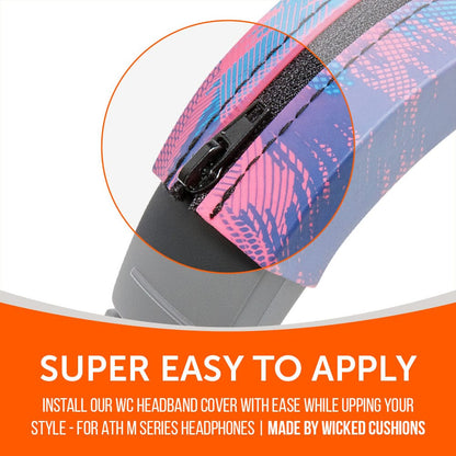 Audio Technica ATH M50X / M40X Headband Cover - WC BandZ ATH