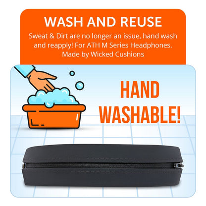 Audio Technica ATH M50X / M40X Headband Cover - WC BandZ ATH