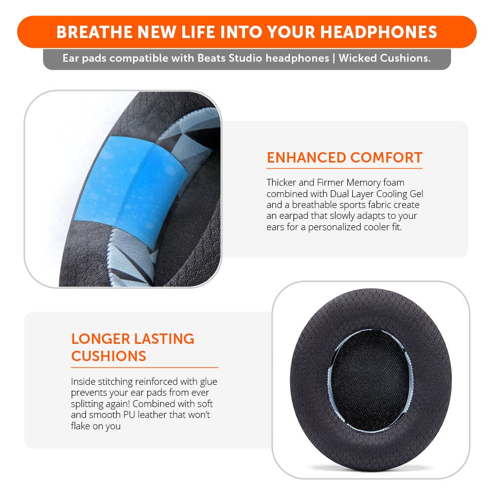 Beats Studio Earpads - WC FreeZe Cooling Gel