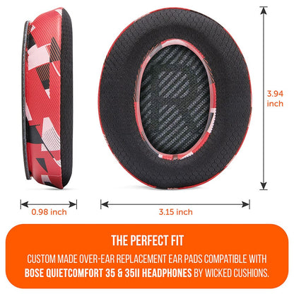 Bose QC35 Cooling Gel Earpads - WC FreeZe