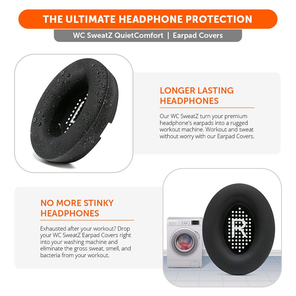 Bose QuietComfort Earpad Sweat Covers - WC SweatZ