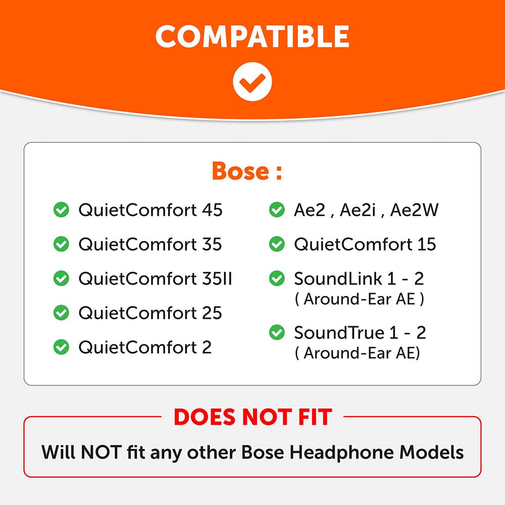Bose QuietComfort Earpad Sweat Covers - WC SweatZ