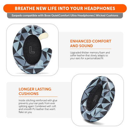 Bose QuietComfort Ultra Gen 1 & Gen 2 Earpads - WC PadZ QC Ultra