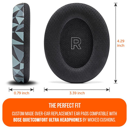 Bose QuietComfort Ultra Gen 1 & Gen 2 Cooling Gel Earpads - WC FreeZe QC Ultra