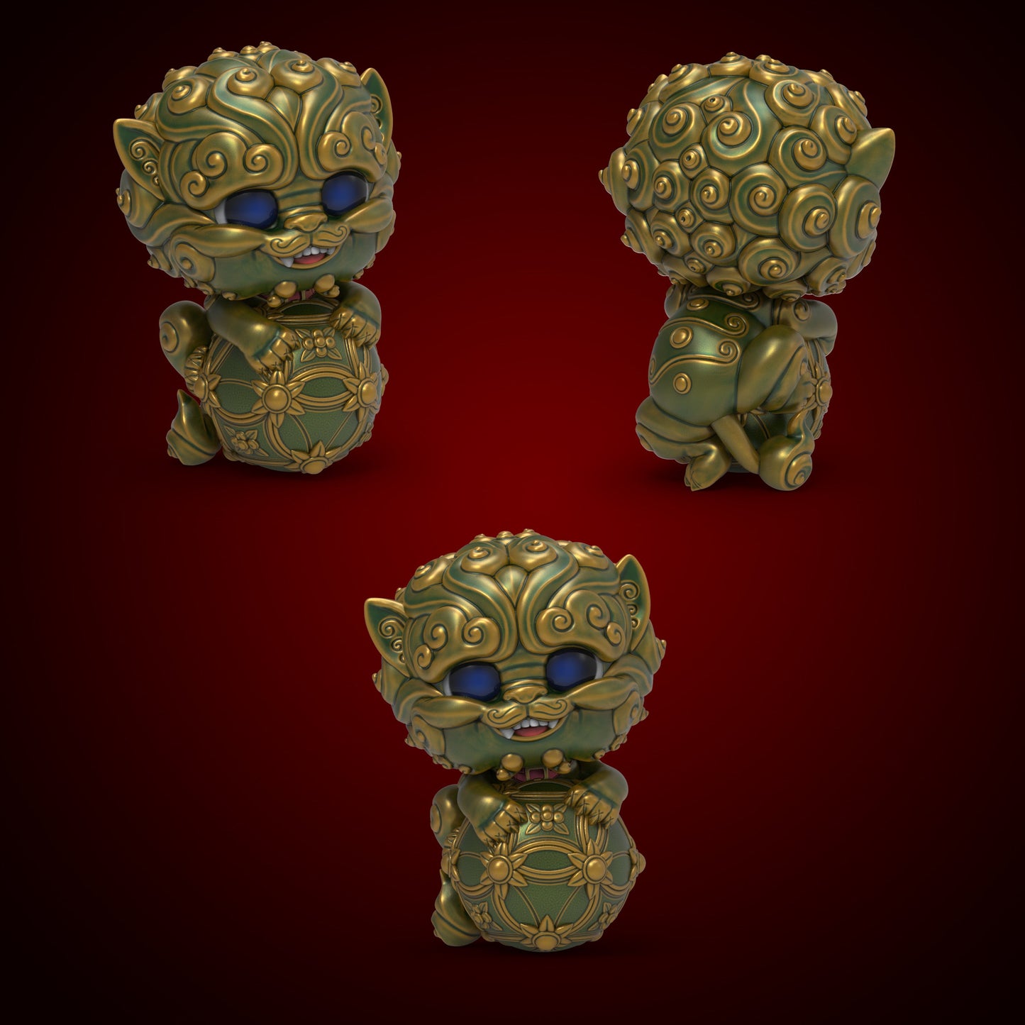 Shi-Shi the Tiny Guardian Blind Boxed Mini Figure