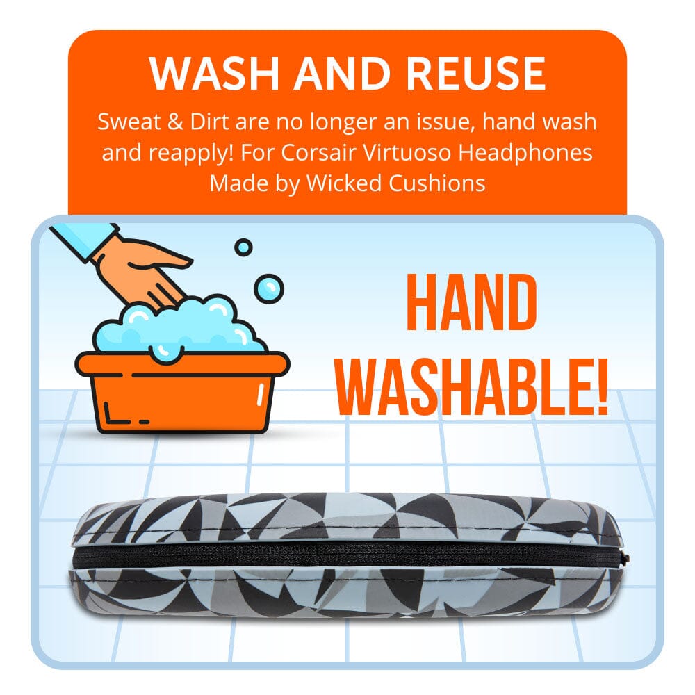 Corsair Virtuoso Silicone Headband Cover - WC BandZ Virtuoso