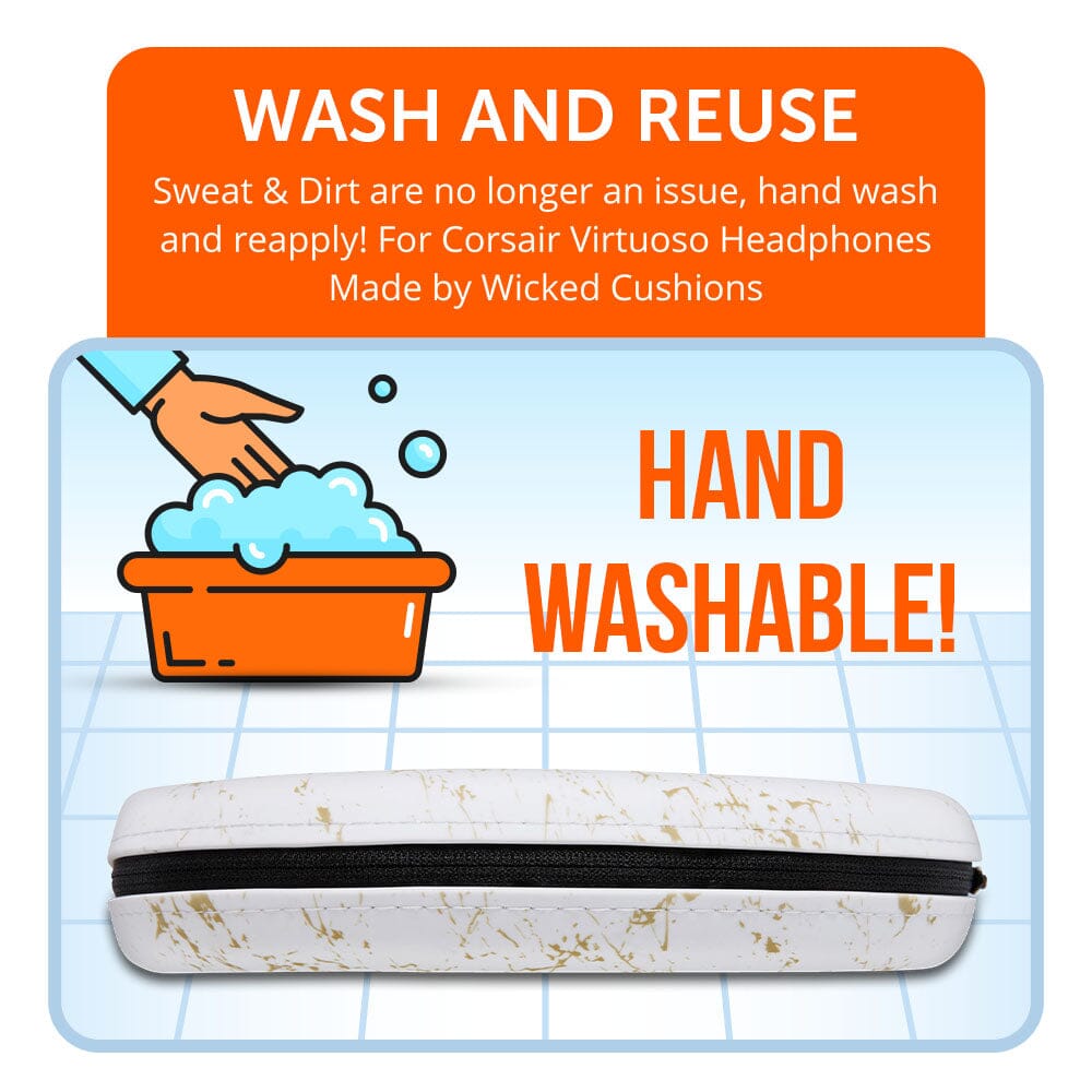 Corsair Virtuoso Silicone Headband Cover - WC BandZ Virtuoso