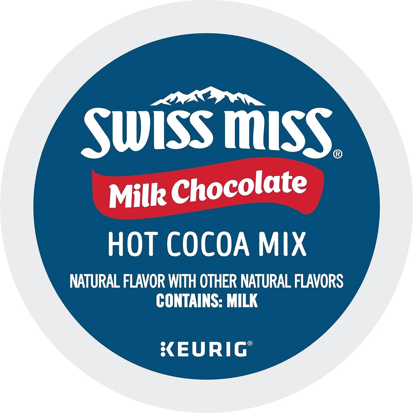 Swiss Miss Milk Chocolate Hot Cocoa Keurig K-Cup Pods 22/Box 1252