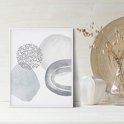 Abstract Modern Watercolor Print