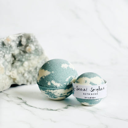 Sweet Somber Bath Bomb – Ylang Ylang, Jasmine & Lavender 4.5oz/10oz