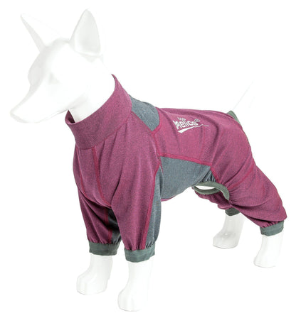 Dog Helios ® 'Rufflex' Mediumweight 4-Way-Stretch Fitness Yoga Dog Tracksuit Jacket