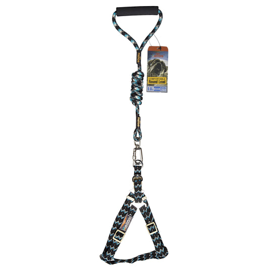 Dog Helios Surfside Designer Leash and Harness