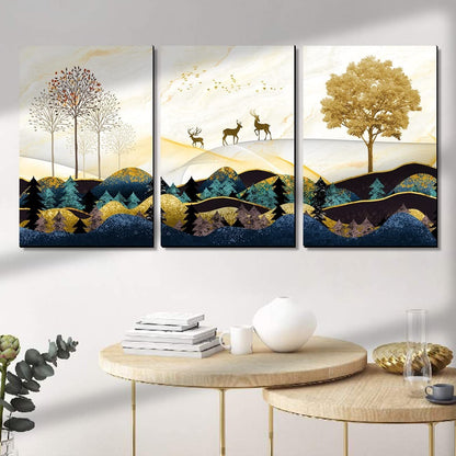Modern Art MDF Panel Painting for Wall Decoration - Wall Paintings for