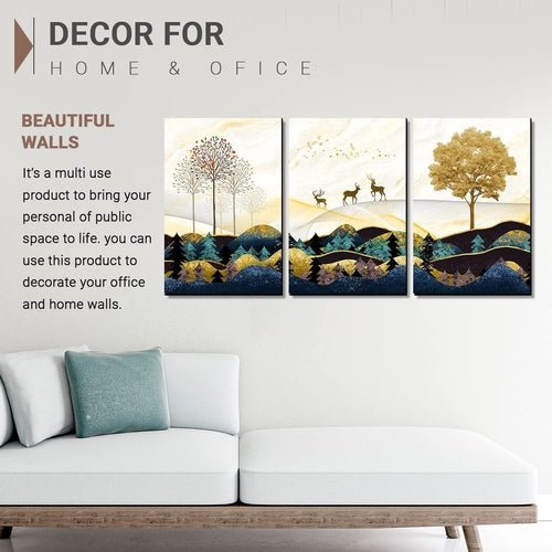 Modern Art MDF Panel Painting for Wall Decoration - Wall Paintings for