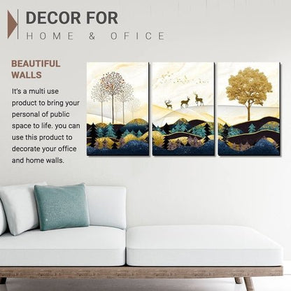 Modern Art MDF Panel Painting for Wall Decoration - Wall Paintings for