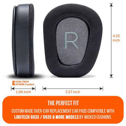 Logitech G933 / G935 & More Earpads - WC FreeZe Cooling Gel